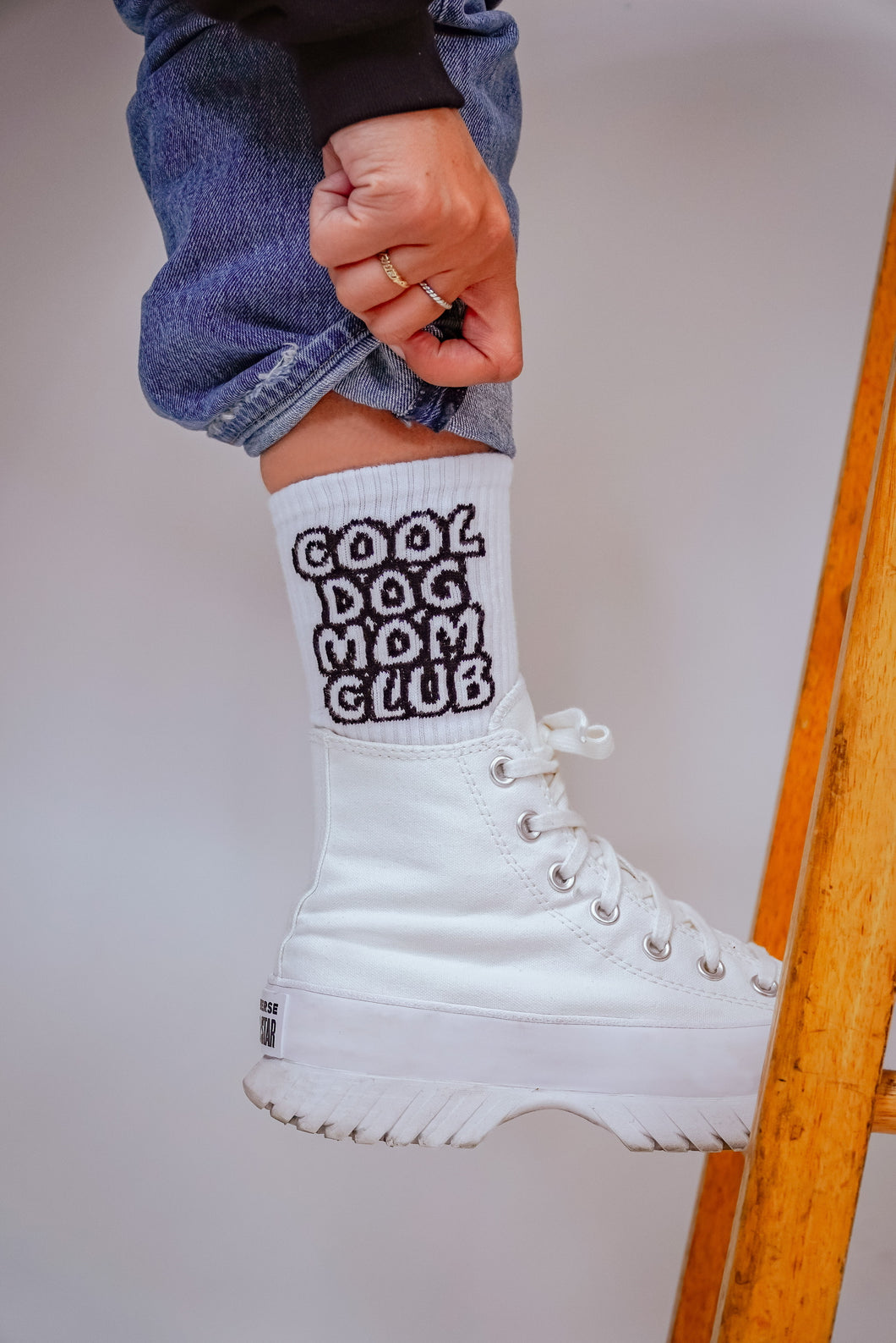 Cool Dog Mom Socks